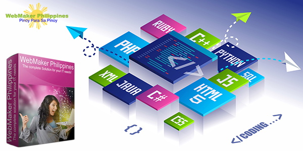 web programming languages use by webmaker philippines